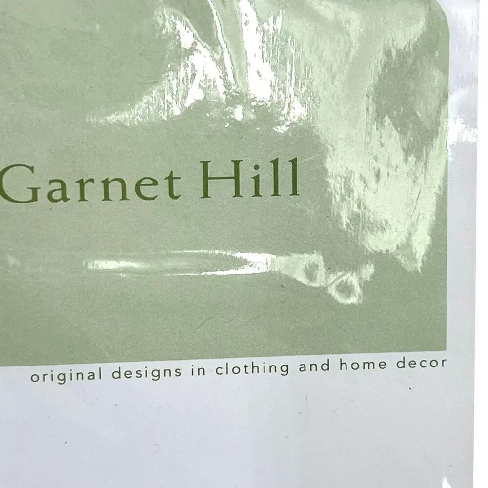 Garnet Hill orange standard pillow case